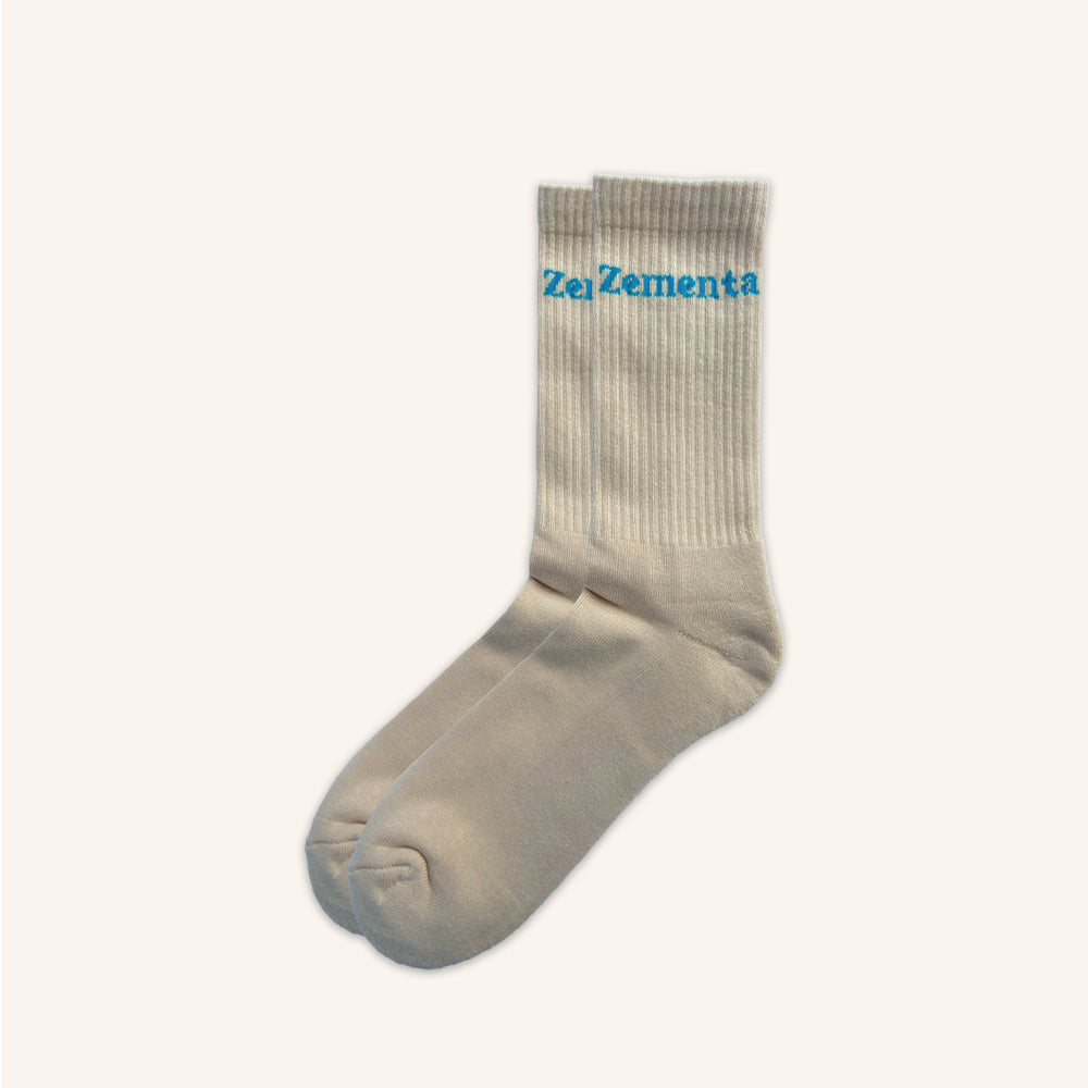 Zementa Socken • Off White