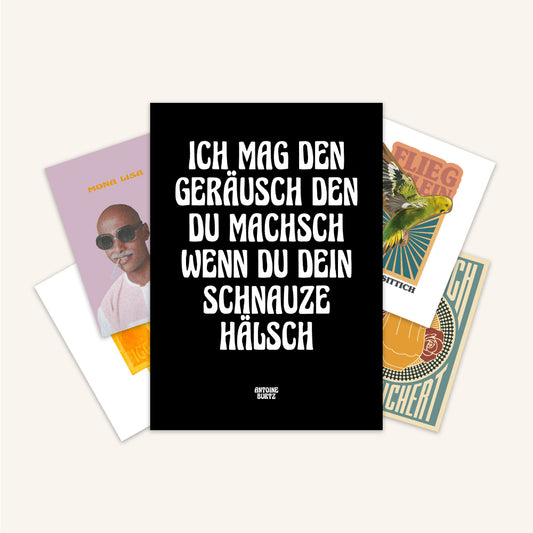 Poster 5er Set