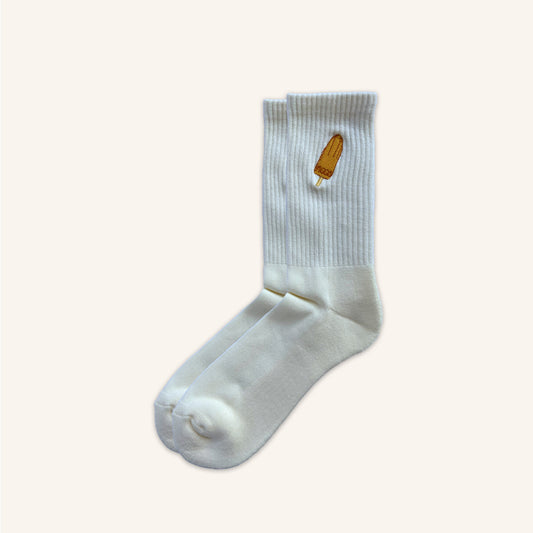 Figgo Eis Socken Off White