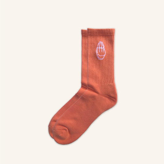 Figgo Socken Orange